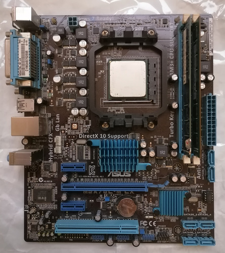 Placa Socket Am3+ Ddr3 M5a78l-m Lx Asus Fx/phenom/athlon (Usado)