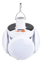 Comprar Lampara Solar Led Emergencia Recargable Camping Exteriores Color Blanco