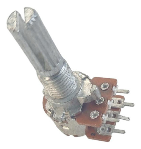 3 Potenciometro Mini 6 Patas B50k Sin Switch+3 Perilla