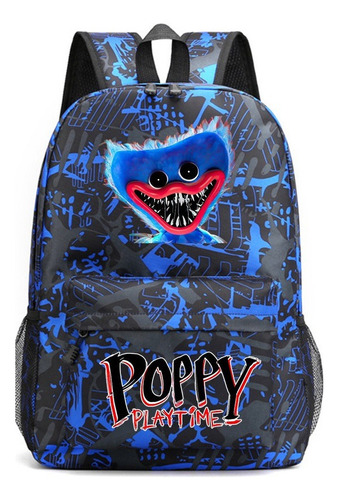 Mochila Con Accesorios Poppy Playtime Huggy Wuggy