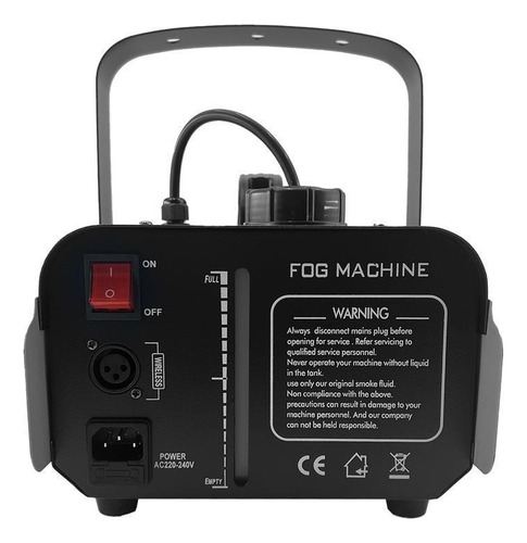 Maquina De Fumaça 1200w Com Iluminação Rgb