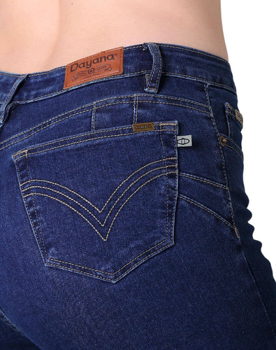 Jeans Dayana Mujer Stone Mezclilla Stretch