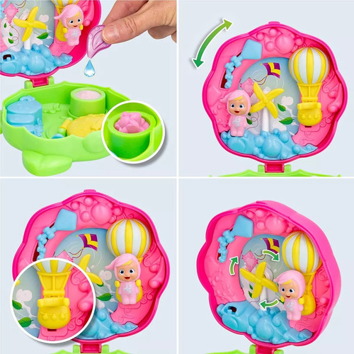Cry Babies Mini Muñeca Little Changers Con Figura Sorpresa