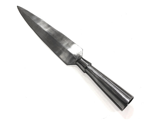 Lanza De Hierro Medieval Forjada A Mano Saga Vikinga Producc