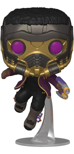 ¡funko Pop! Marvel: ¿y Si? - T'challa Star-lord