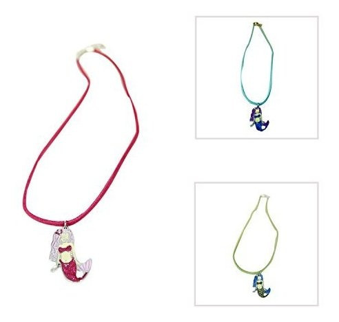 Fajitas De Fiesta De Sirena Con Collar - 24 Ct De Party