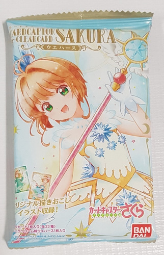 Sobre De Cardcaptor Sakura Clear Card Bandai Wafer