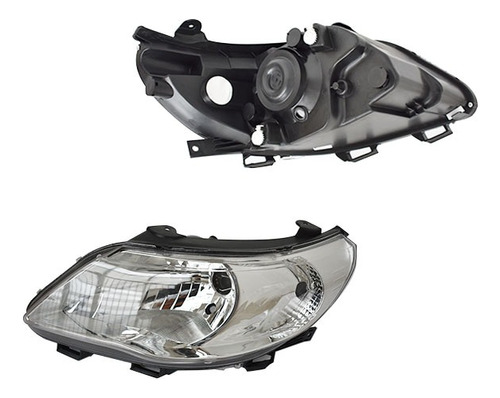 Farola Izquierda Para Volkswagen Gol/voyage 2009-2013