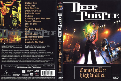 Imagem 1 de 3 de Deep Purple - Come Hell Or High Water(2001)