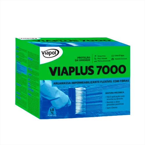 Viaplus 7000 Proteção Contra Umidade 18kg Viapol