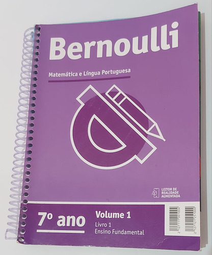 Coleção Completa Bernoulli 7° Ano, Volume 1,2,3 E 4