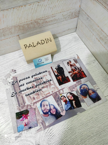Imagen 3 de 5 de Rompecabezas + Cofre (personalizados) - Regalos Originales