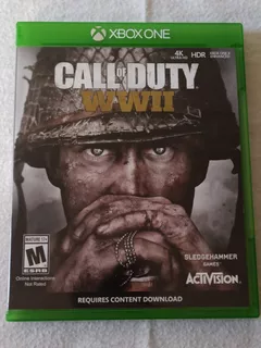 Call Of Duty: World War Ii Wwii Xbox One Original Usado