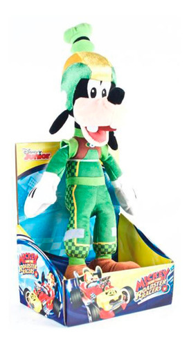 Peluche Goofy 25 Cms En Traje De Carrera Mickey And The Road