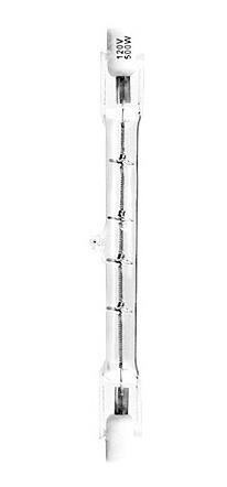 Imagen 1 de 1 de Lampara De Halogeno Cuarzo 254 Mm 220 Volts 1000 Watts
