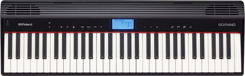 Piano digital Roland Piano Digital GO-61P 127V con terminación negro 61 teclas