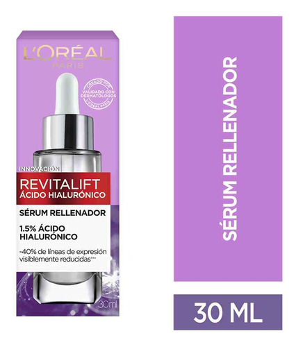 Serum Hidratante L'oréal París Acido Hialurónico 30ml