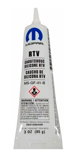 Silicon Negro Alta Temperatura Rtv Mopar Sp