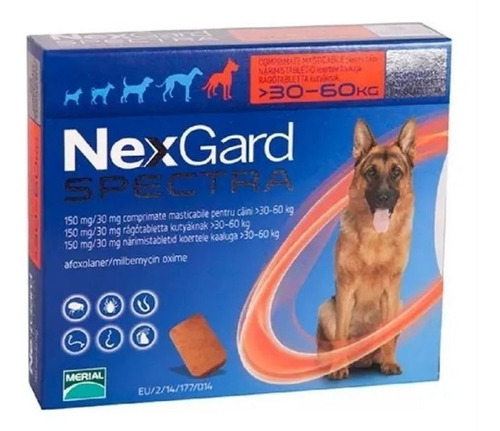 Nexgard Spectra 30 - 60 Kg