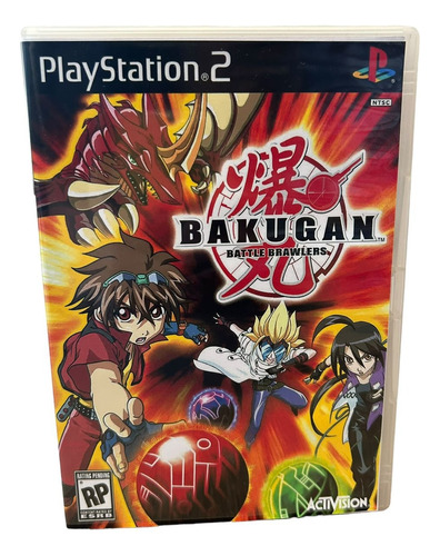 Bakugan Battle Brawlers Com Capa E Pôster Ps2