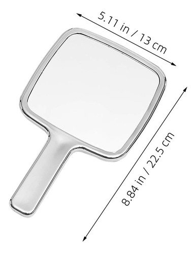 Espejo De Mano Espejo De Mano Con Forma Cuadrada De Agua Ond