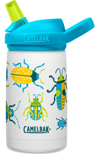 Caramañola Térmica Camelbak Eddy+ Kids 350ml - Bichos Color Celeste