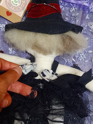 Muñeca Dbruja De Trapo, Tela