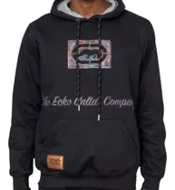 Comprar Blusa Moletom Ecko Com Capuz Foil Black