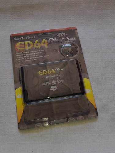 Ed 64 Plus Nuevo 16 Gb + Extras N64 Y Nes