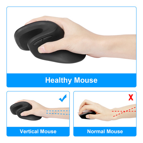 Juego De Oficina Vertical Inalámbrico De Ergonomía Vertical
