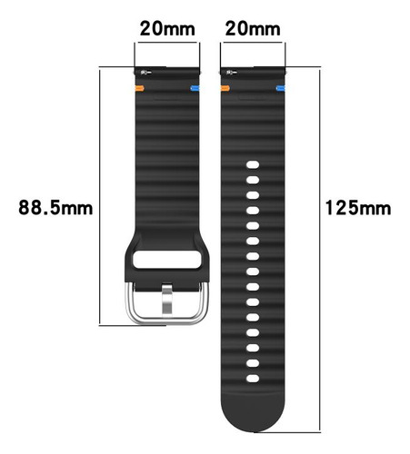 Correa De Reloj De Silicona Para Xiaomi Watch S4/redmi Watch