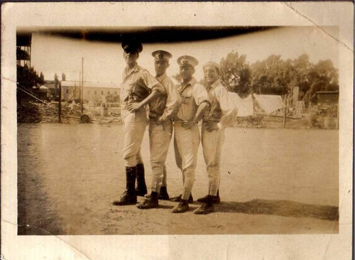 Fotografia Cuartel De Campo De Mayo Clase Año 1907