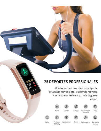 Reloj Inteligente Deportivo Bluetooth Para Hombre Smartband