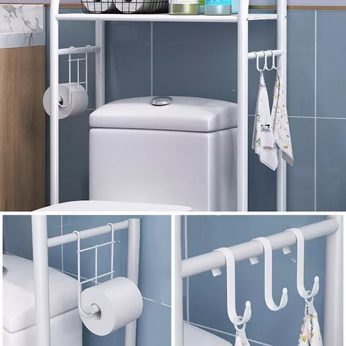 Mueble Organizador Baño W.C. Rack Estante Taza Sanitario – IKI