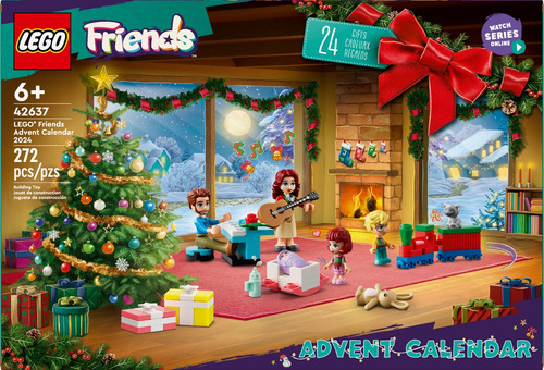 Juguete navideño Lego® Friends 42637 con calendario de adviento 2024