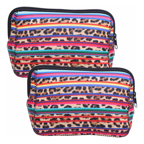 Bolsa De Almacenamiento De Viaje, 2 Piezas De Maquillaje Cos