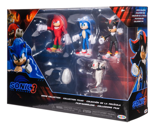 Figuras De Acción Sonic The Hedgehog Movie De 6 Cm Con Acces