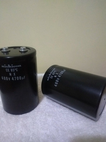 Capacitor Electrolítico 4700 Uf - 400 Vdc 