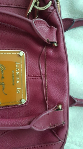 Cartera Juanita Jo Rosa Cruzada