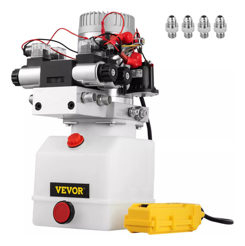 Vevor Bomba Hidráulica 12v Elevador Remolq Doble Accion 4,5l