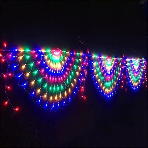 Mc Fiesta Al Aire Libre Led Navidad Peacock Luces De