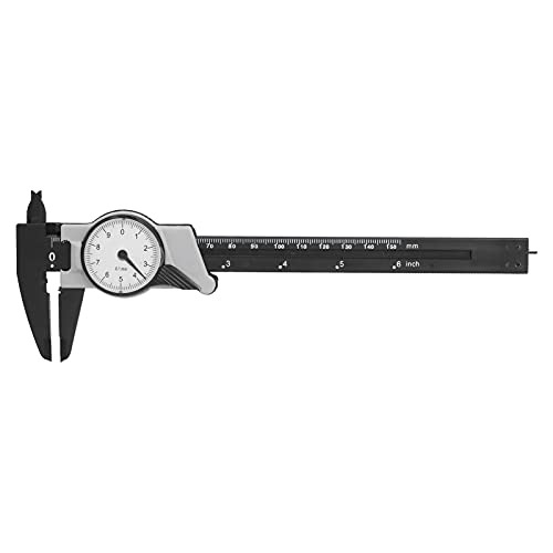 Calibrador Vernier De Plástico De 6 Pulgadas/150 Mm, H...