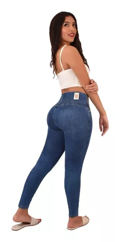 Jeans Dama Pantalones Mujer Levanta Gluteos Premium-push