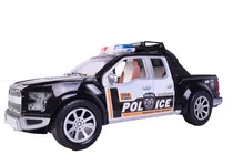 Comprar Camioneta A Fricción Policía Con Remolque Y Auto 