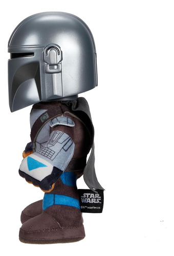 Star Wars Peluche The Mandalorian 24cm Mattel Color Gris