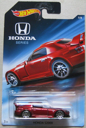Hot Wheels Serie Honda, Red Honda S 7/8