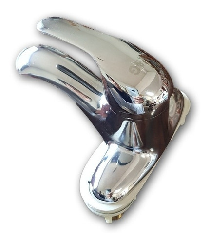 Monomando Para Lavabo De Acero Cromado Incluye Accesorios