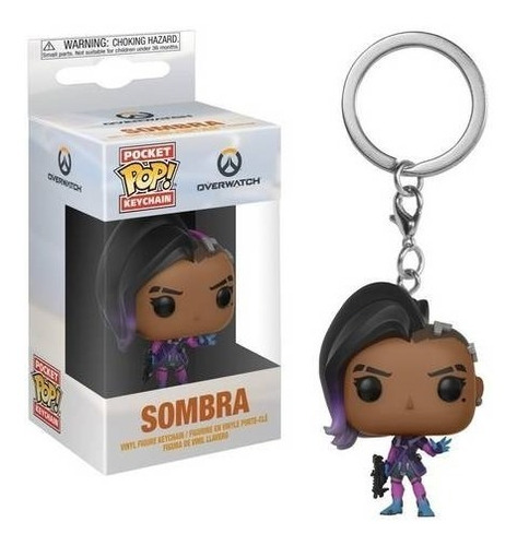 Sombra Overwatch Funko Pocket Pop! Llavero League Of Legends