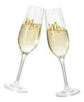Comprar Copas Champagne Para Novios Mrs Y Mrs Para Brindis Boda
