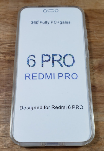 Imagen 2 de 7 de Funda 360 Compatible Con Redmi 6 Pro / A2 Lite